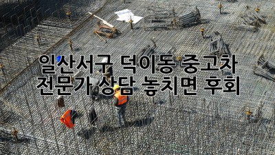 👋 일산서구 덕이동 중고차 전문가 상담, 놓치면 후회! 🚗💨